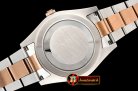 Rolex DJ2 41mm Oyst Flt RG/SS Dark Grey Diams BP A3136 Mod