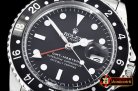 Rolex GMT Master Ref.1675 Black SS/SS Lum. Swiss 2836 Mod