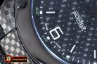 IWC Ingenieur Cabon Perf. PVD/NY Blk/Grn CF MY9015 Mod
