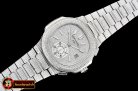 Patek Philippe Nautilus 5980 Full Diams SS/SS Diam Asia 7750 Mod