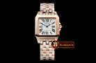Cartier Santos Demoiselle Mens RG/RG White Swiss Quartz