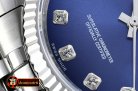 Rolex DateJust Jub Flt SS/SS Dark Blue Diam BP A3135 Mod