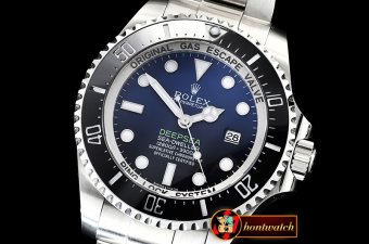 Rolex DeepSea Dweller 116660 SS/SS Blue BP V2 SP Asia 3135