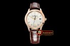 Jaeger Le Coultre Master Grande Ultra Thin 1548420 RG/LE White ZF Asia 23