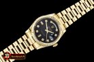 Rolex Daydate 36mm Flt YG/YG Black Diam BP Swiss 2836