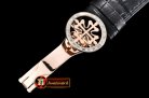 PP0277A - Celestial Sky Moon Date Diams RG/LE Black MY9015 Mod