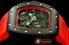 RM076E - RM055 Bubba Watson Tourbillon CER/PVD/RU Custom Skeleto