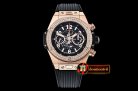 Hublot Big Bang Unico 45mm DIAM/RG/RU Black V2 Asia 7750 Mod