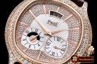 Piaget Emperador Coussin Dual Time DIAM/RG/LE Asia Clone 850P