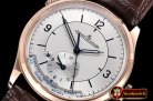 Jaeger Le Coultre Master Control Geographic Sector RG/LE Wht MY9015 Mod