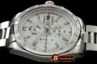 TAG0273A - Carrera 16 Senna Ed Chrono SS/SS White Jap OS20 Qtz