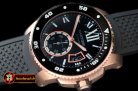 CAR0307A - Calibre de Cartier Diver RG/RU Black
