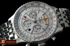 BSW0285A - Navitimer GMT SS/SS White A-7750