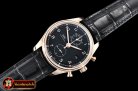IWC Portugieser Chronograph Classic RG/LE Black YLF A7750