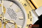 Rolex Daytona 116523 YG/SS Grey Stk OMF A7750 Mod