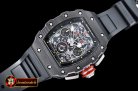 Richard Mille RM011-03 Auto Flyback Chrono FC/VRU Blk A7750 Mod