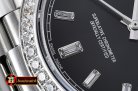 Rolex DayDate 228206 SS/SS Black Diam BP Swiss 2836
