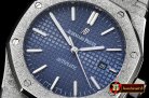 Audemars Piguet Royal Oak Jumbo 15400 Frosted SS/SS Blue Asia 21
