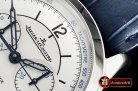 Jaeger Le Coultre Master Chronograph 1538530 SS/LE White Asia 7750