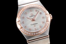 OMEGA CONSTELLATION 123.25.27.60.55.006 27MM 1376F QZ OM014