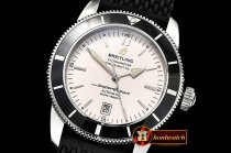 Breitling Superocean Heritage II 42mm SS/RU (Blk) Wht OMF A2836