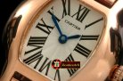 CAR0336B - Tortue De Cartier RG/RG White Swiss Quartz
