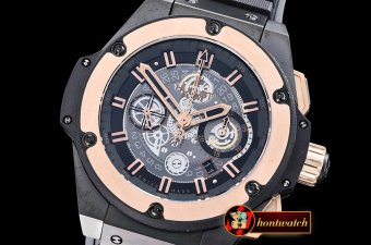 Hublot King Power Unico 48mm RG/PVD/RU Skeletonal Asia 7750