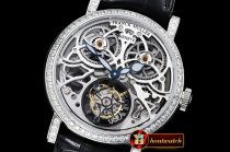 Franck Muller Giga Tourbillon Ronde Squelette Diams SS/LE Wht Tourb