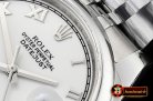 Rolex Datejust Man DJ 36mm Jub Dome SS/SS Wht Roman ARF A3135