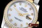Replica Rolex DateJust Midsize 31mm YG/SS Wht MOP Diam BP Asia 2