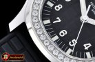 Patak Philippe Aquanaut Midsize 5069A Diams SS/RU Black MY9015 Mod