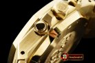 AP0358A - Royal Oak Chronograph Ref 26320 YG/YG White A-7750