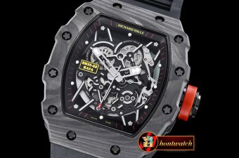 Richard Mille RM035-02 Rafael Nadal Blk FC/VRU Blk/Red C Miyota