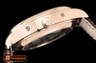 Jaeger Le Coultre Master Ultra Thin Moonphase RG/LE Blue KMF MY9015 Mod