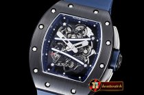 RM090A - RM061 Yohan Blake Ceramic CER/RU Blue Custom Movt