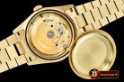 Rolex Daydate 36mm Flt YG/YG White Diam BP Swiss 2836