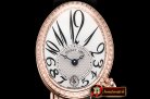 Breguet Queen of Naples Ladies Dm RG/LE Wht MOP ZF Jap 6T51