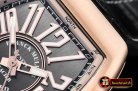 Franck Muller Vanguard Mens V45 RG/LE/RU Silv Grey Lume ABF Asia 2824
