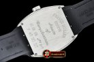 Franck Muller Vanguard Mens V45 Diams SS/LE/RU Black Diam ABF A2824