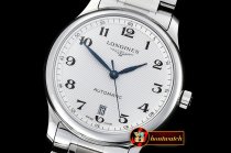 Longines Master Collection SS/SS White/Num MY9015 Mod