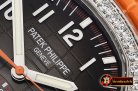 Patek Philippe Aquanaut Chrono 5968A Diams SS/RU (Org) Blk YLF A7750