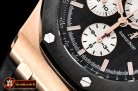 Audemars Piguet Royal Oak Offshore Novelty CER/RG/RU Blk/Wht JF V2 A3126