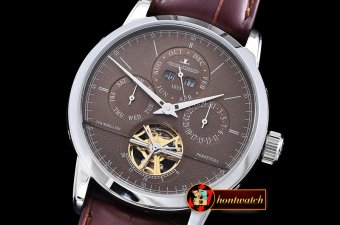 JAEGER LE COULTRE Master Complications Tourbillon SS/LE Brown As