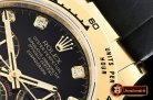 Rolex Daytona 116508 YG/RU Black/Diams OMF A4130 Mod