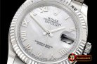 Rolex Datejust DJ 36mm Oyst Flt SS/SS White MOP Roman BP A3135 M