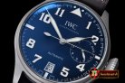 Replica IWC Big Pilot LPP SandBlasted SS/LE Blue YLF A521111
