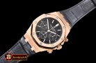 Audemars Piguet Royal Oak Chronograph 26320ST RG/LE Black JHF A7