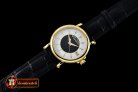 PP0204C - 5153 Calatrava YG/LE Wht/Black Asia 2824 Mod