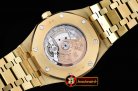 Replica Audemars Piguet Royal Oak 15400 YG/YG Blue JF MY9015 Mod