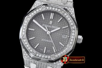 AP0365B - Royal Oak 15400 SS/SS Diam Grey JHF M-9015/3120